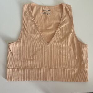 garage yellow tank top